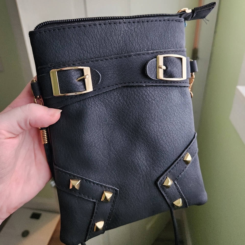 NWT Moda West black crossbody purse